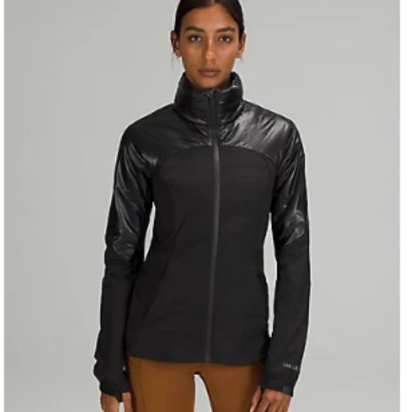 lululemon athletica Jackets & Blazers - NWT Lululemon Down for It All Puffer Jacket SHINE Black Size 6 Hood